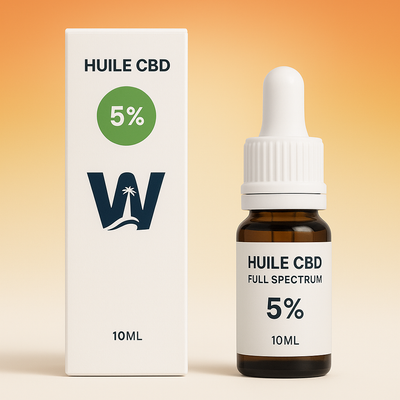 Óleo CBD de espetro total a 5%