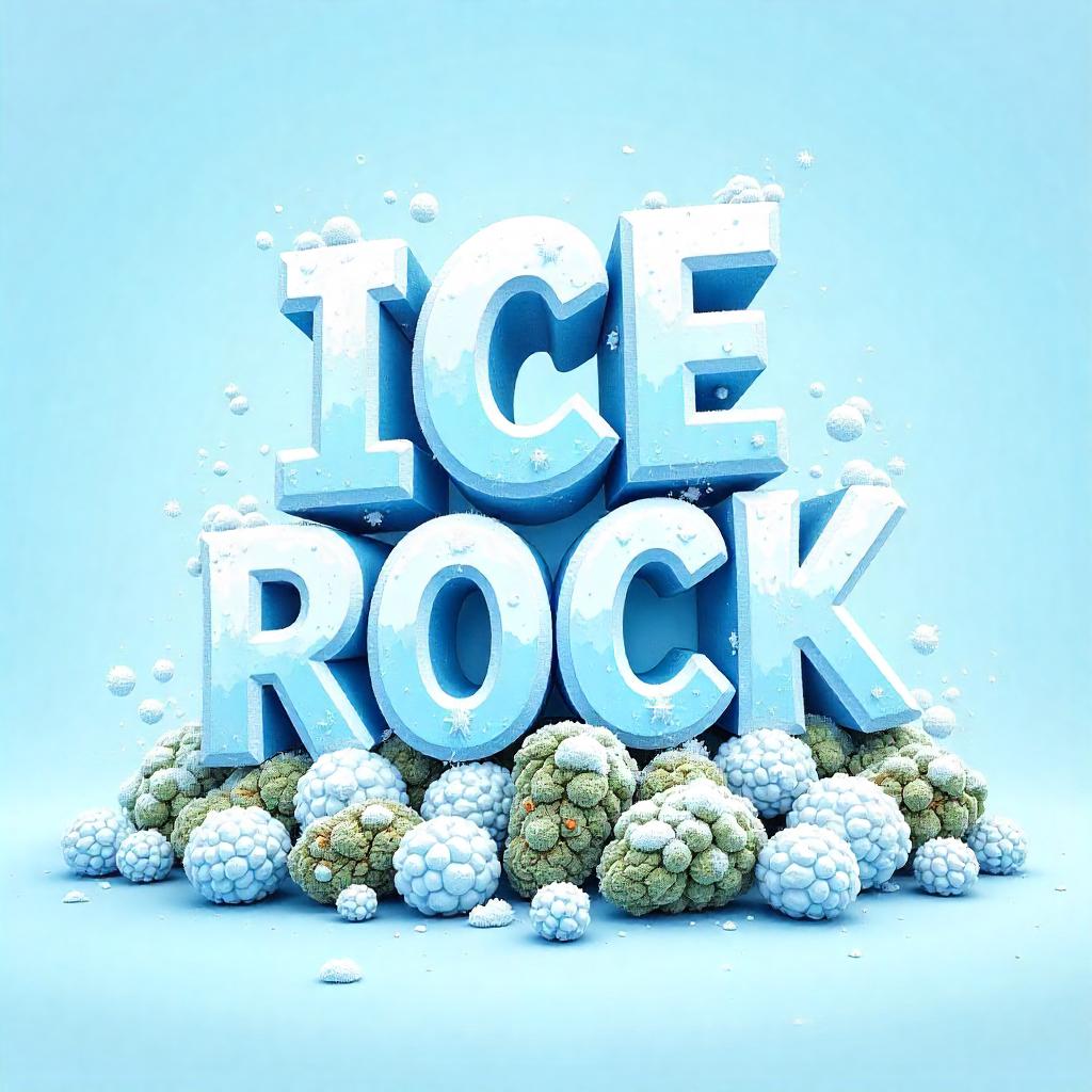 Pequenos botões de Ice Rock