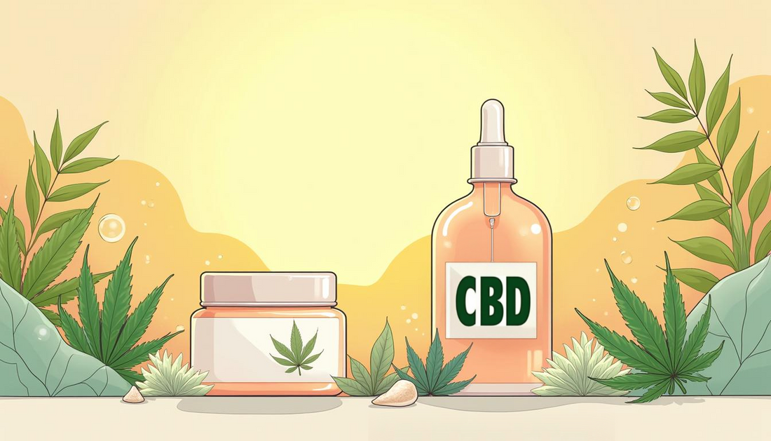 Cosméticos com CBD e produtos de beleza à base de CBD