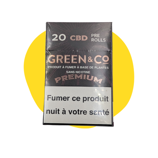 Cigarros Premium com CBD