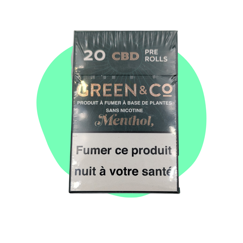 Cigarros Mentol CBD