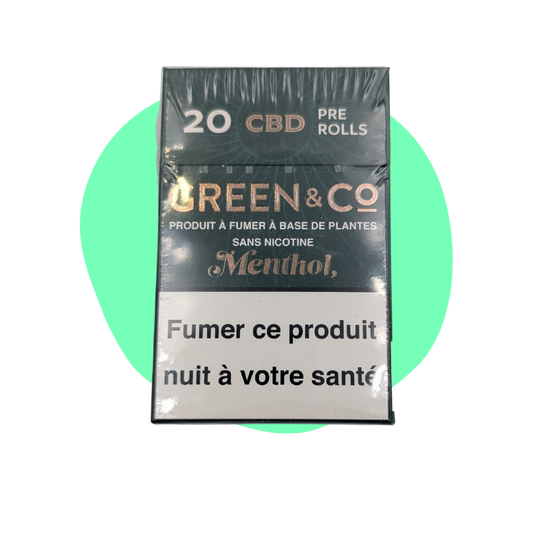 Cigarros Mentol CBD