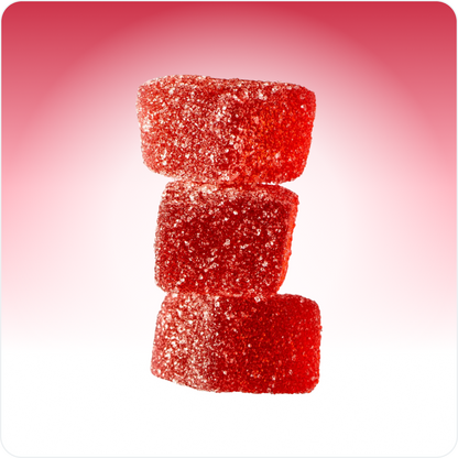 Gomas CBD de ananás e cereja (x6)