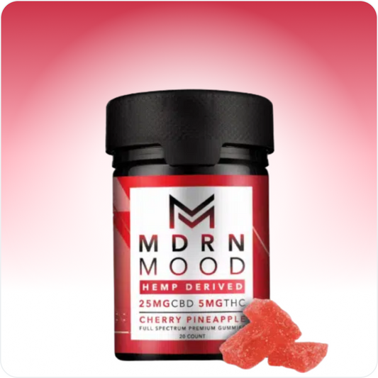 Gomas CBD de ananás e cereja (x20)