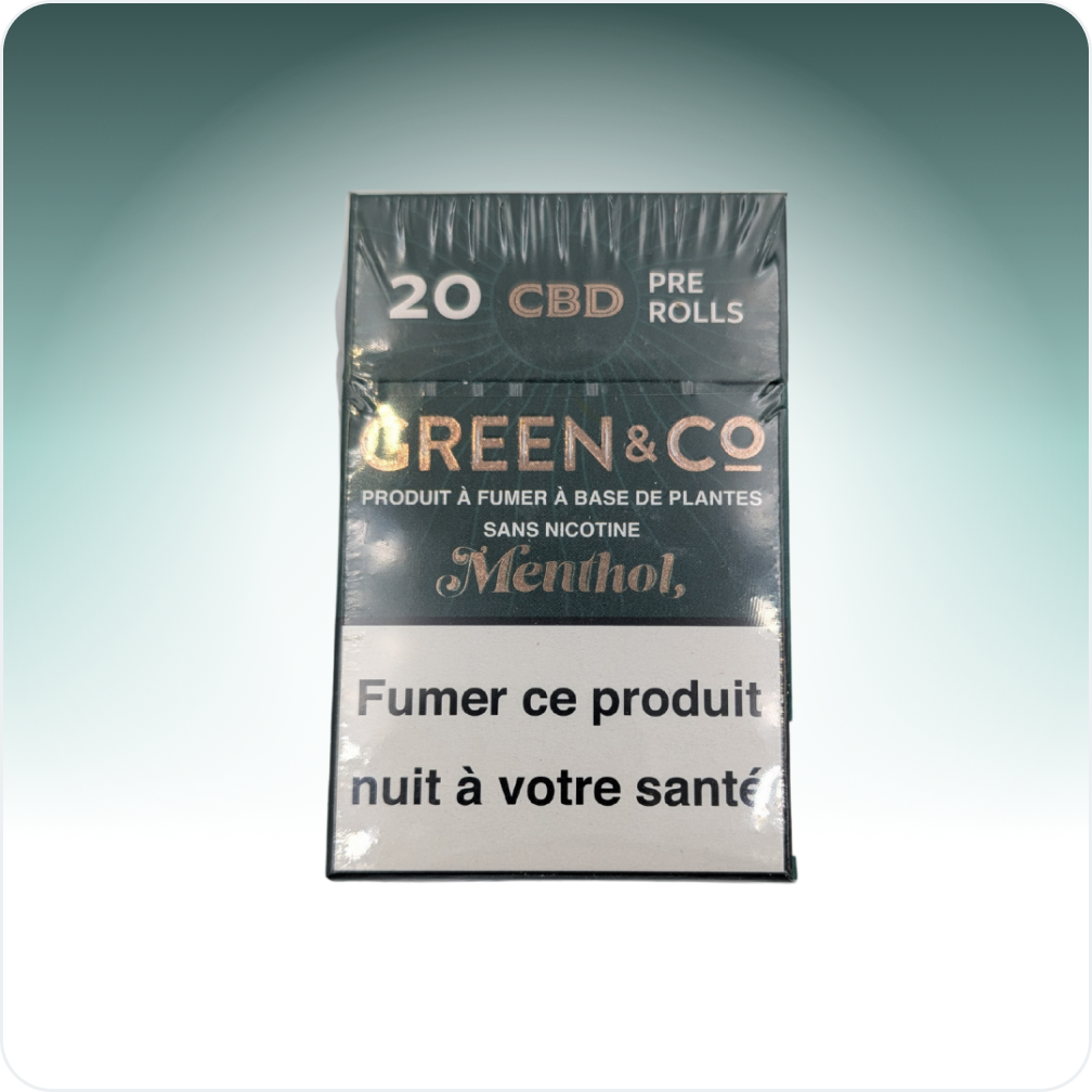 Cigarros Mentol CBD