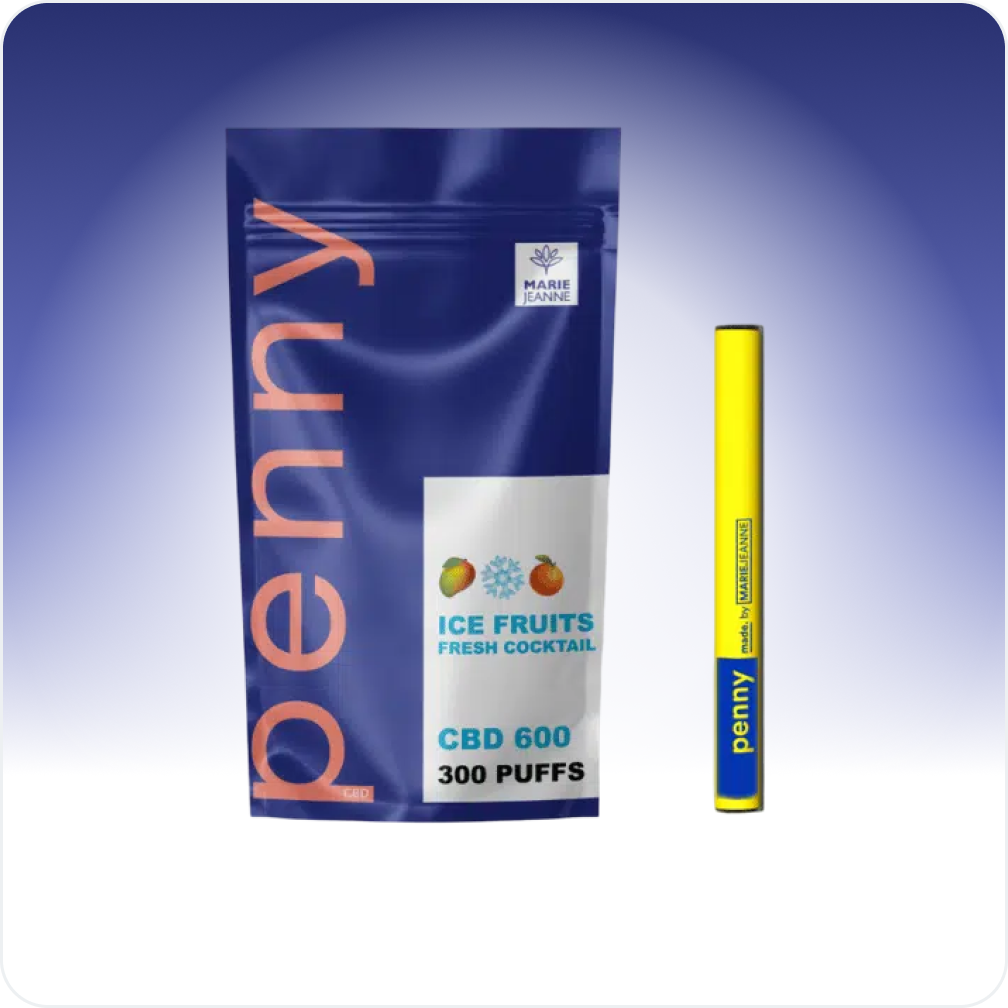 Vape Pen Fruta gelada CBD
