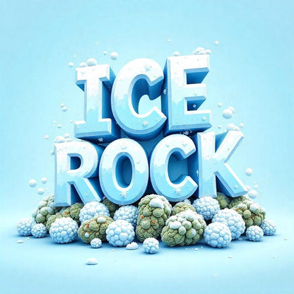Pequenos botões de Ice Rock