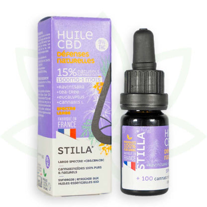 cbd natural defences oil 15 por cento 10ml broad spectrum stilla france mafrenchweed 5