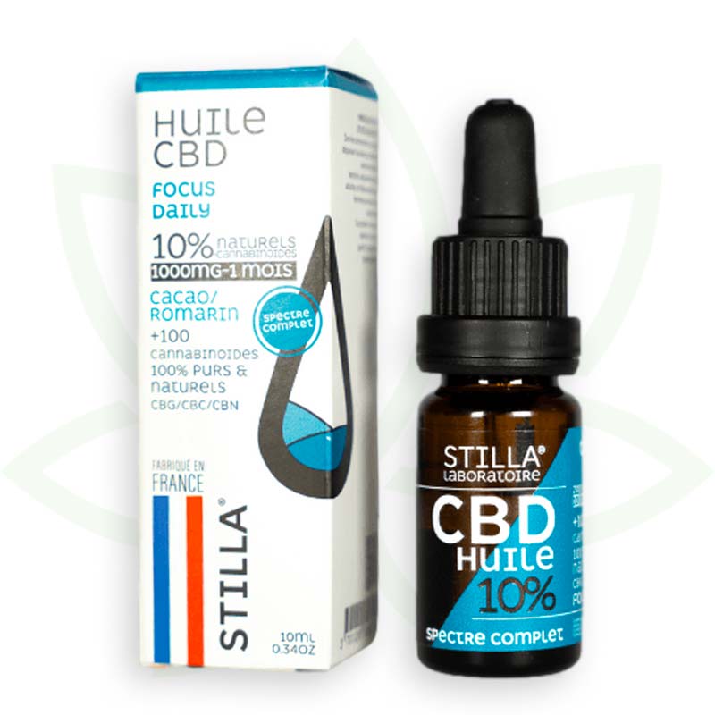 focus daily cbd oil 10 por cento 10ml full spectrum stilla france mafrenchweed 1