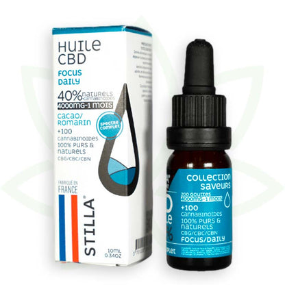 focus daily cbd oil 40 por cento 10ml full spectrum stilla france mafrenchweed 12