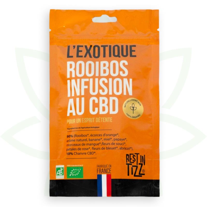 rooibos cbd exotic infusion cbd organic rest in tizz mafrenchweed 1