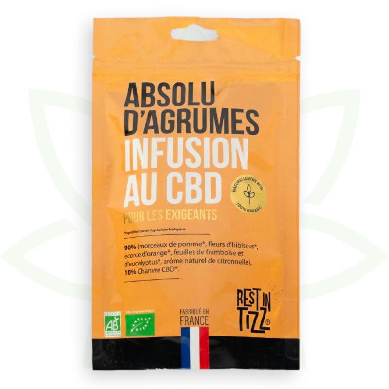 chá de ervas cbd absoluto citrus cbd infusão orgânica descanso em tizz mafrenchweed 1